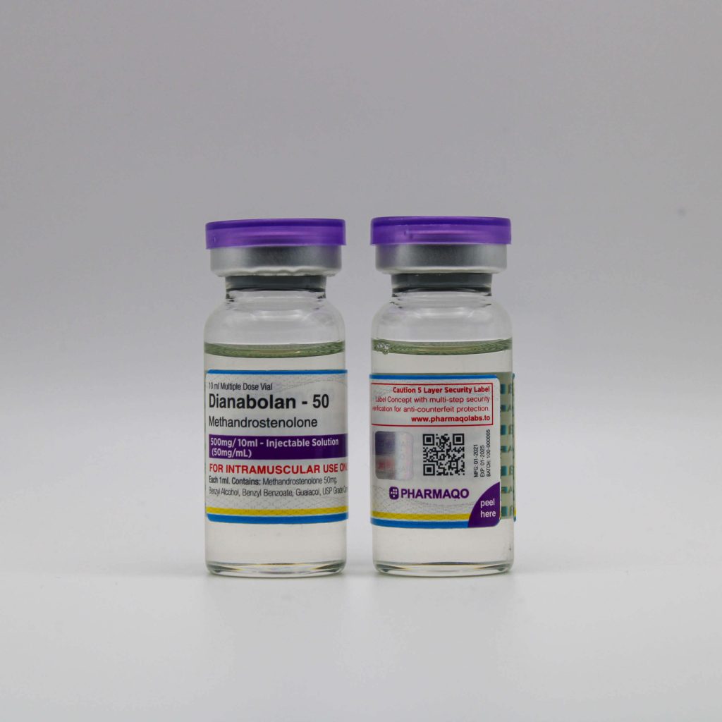 Dianabolan 50 Methandrostenolone 50mg Ml 10ml Vial Pharmaqo Labs