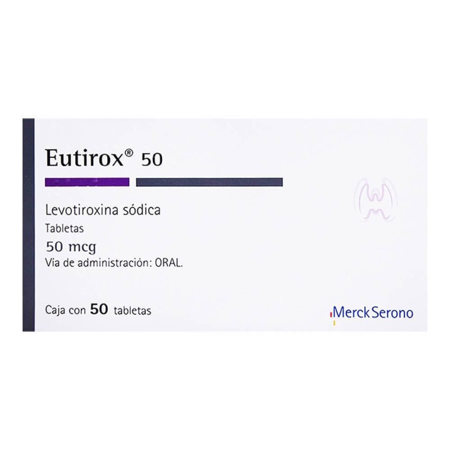 Euthyrox 50 - 50 mcg 50 tabletten - Merck