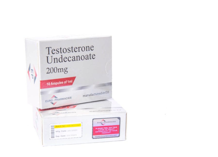 10 amperes Undecanoato de testosterona - 200mg/ml - Euro Pharmacies
