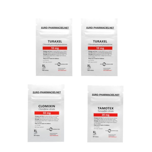 Pack iniciante de massa magra - 6 semanas (Turinabol) Farmácias Euro