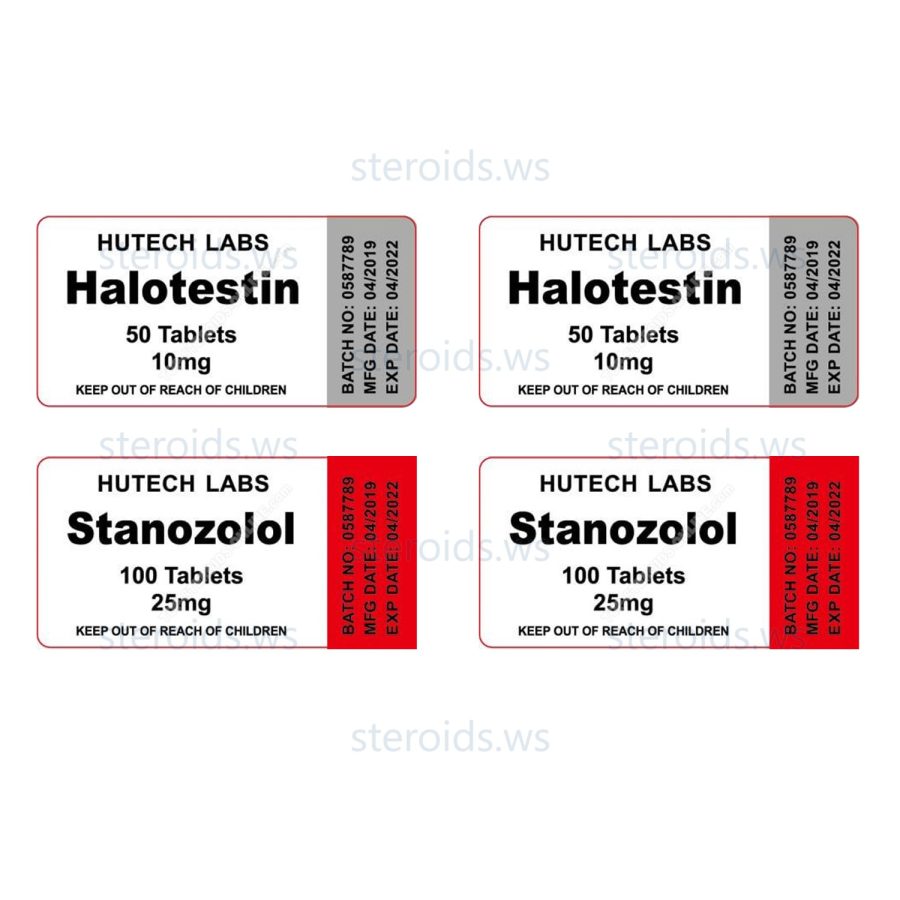 Uithoudingspakket - 8 weken (Halotestin-Winstrol) Hutech-labs