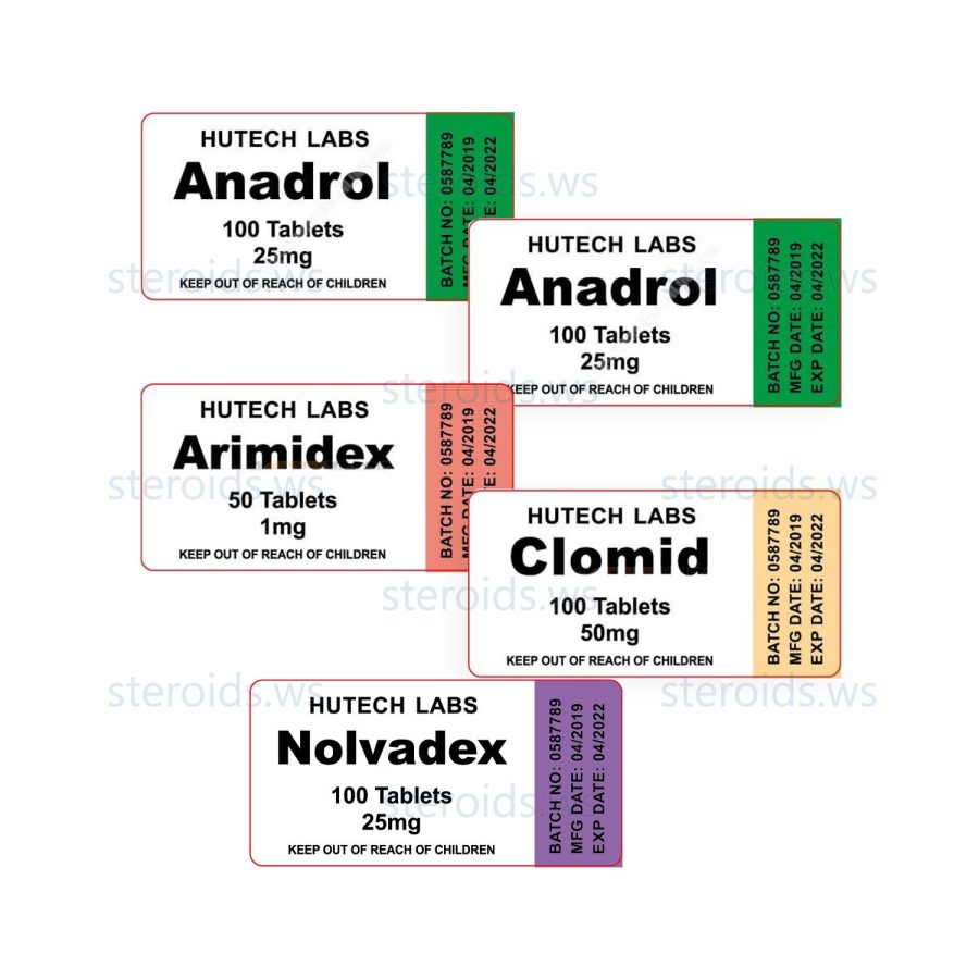 Bulkverpakking - 4 weken (Anadrol) Hutech Labs