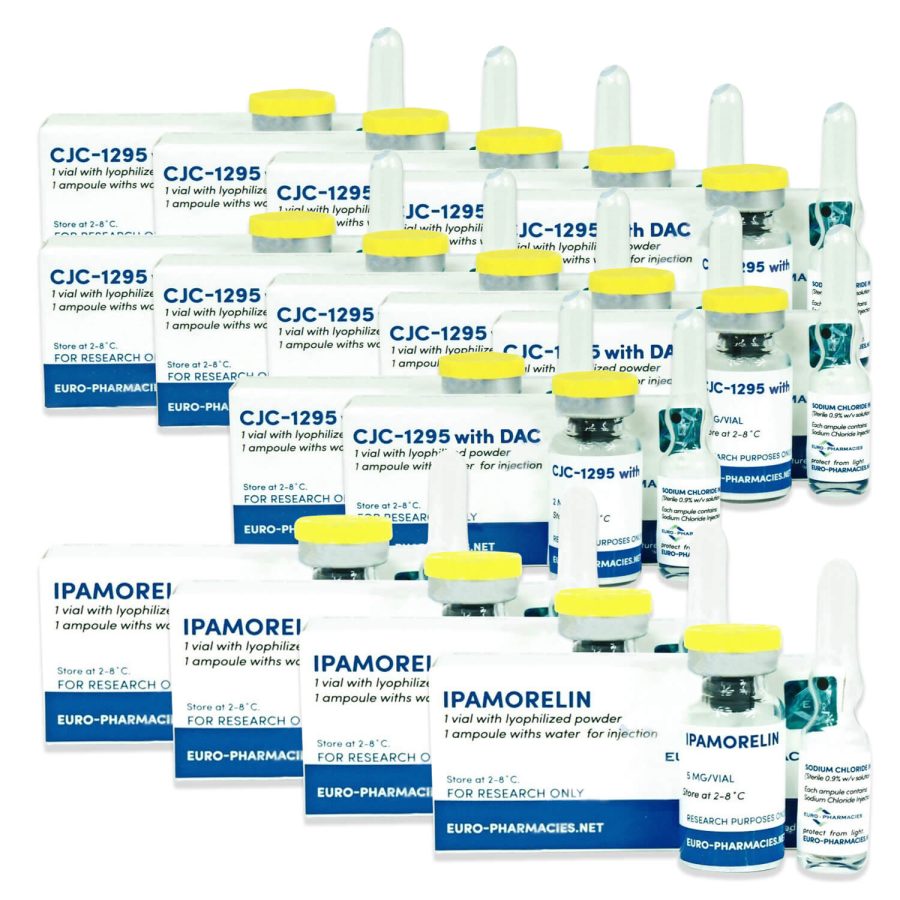 Pack Peptiden Anti-Aging - 12 weken (Ipamorelin / CJC 1295) Euro apotheken