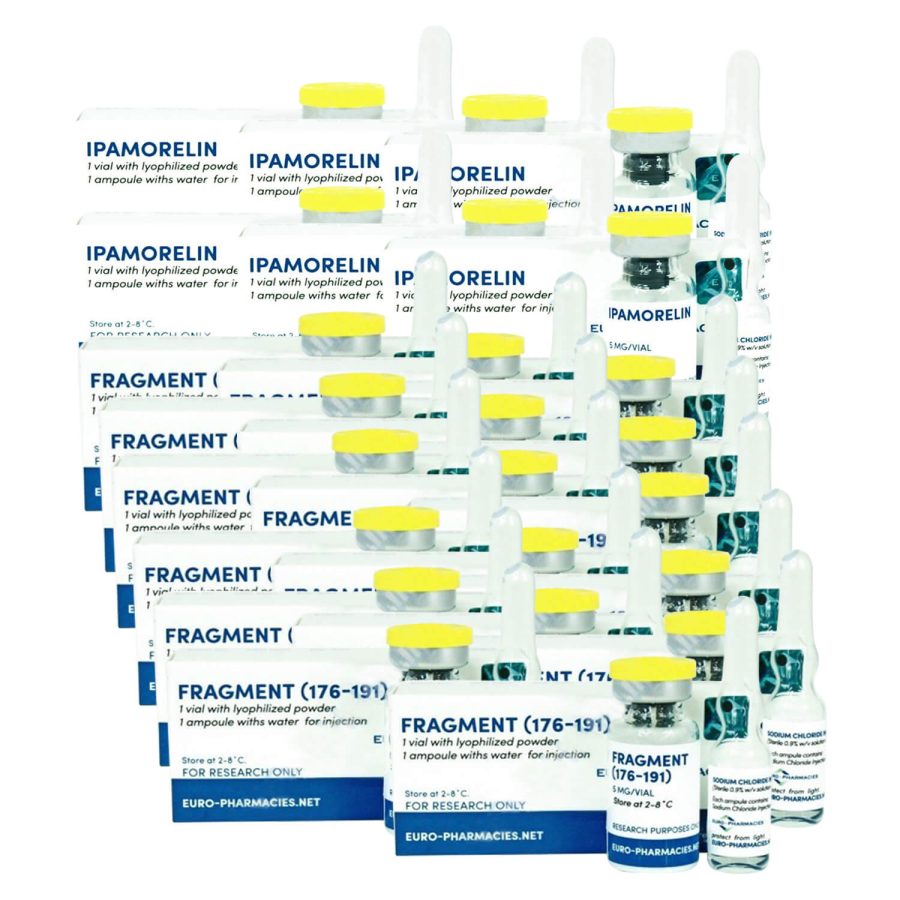 Pack Peptidi Anti-Aging - 12 settimane (HGH Frag 176-191 / ipamorelin) Farmacie europee