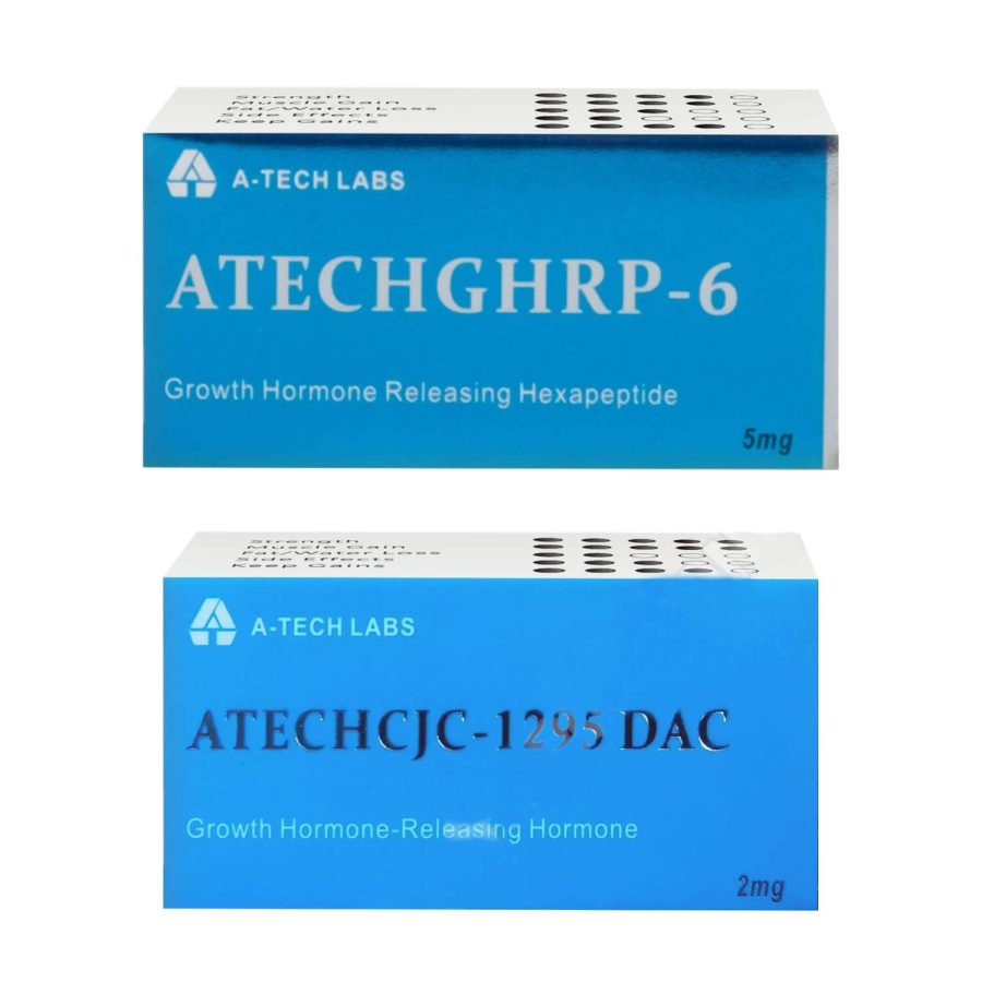Pack Peptides Bulking Intermediate - GHRP-6 / CJC 1295 DAC - 12 semanas - A-Tech labs