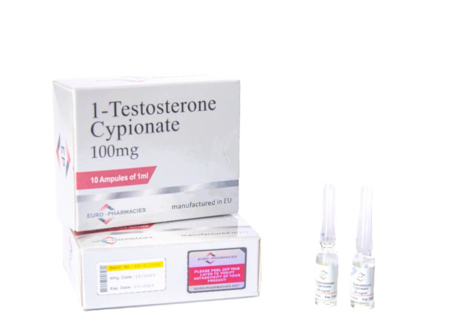 10 ampères 1-Cypionate de testostérone (DHB) - 100mg/ml - Euro Pharmacies