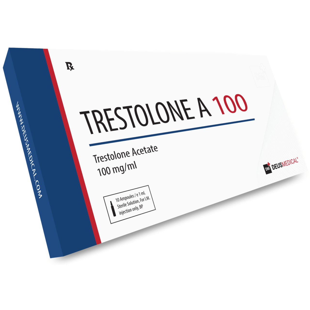 TRESTOLONE A 100 Trestolone Acetate 10amps Of 1ml DEUS MEDICAL trestolone-a-100-trestolone-acetate-10amps-of-1ml-deus-medical