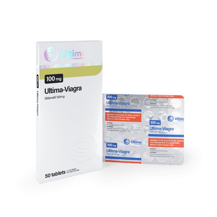 Ultima-Viagra 100mg - 50 comprimés - Ultima Pharma