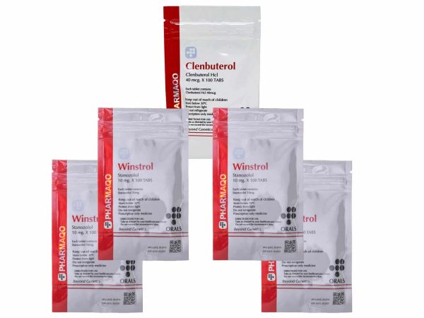 Skartovací balení - 10 týdnů (Clenbuterol - Winstrol) Pharmaqo Labs