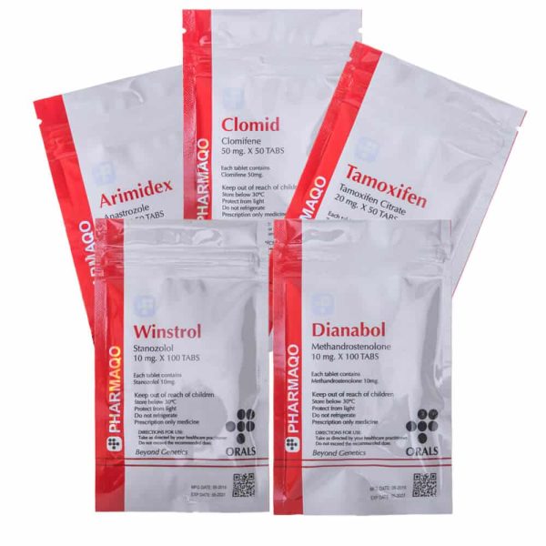 Balíček netukové hmoty - 4 týdny (Dianabol-Winstrol) Pharmaqo Labs