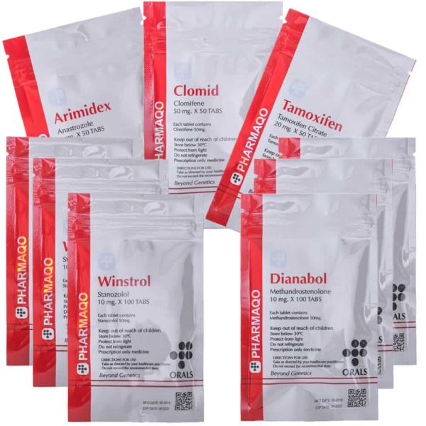 Pack masa magra avanzado- 8 semanas (Dianabol-Winstrol) Pharmaqo Labs
