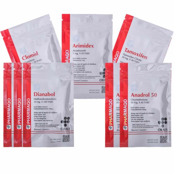 Pacchetto di carica - avanzato - 8 settimane (Dianabol-Anadrol) Pharmaqo Labs