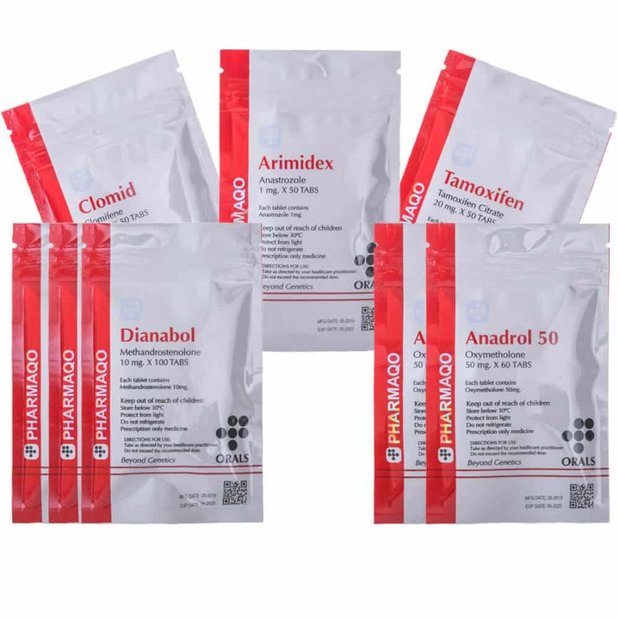 9 Ultimate Bulking Pack Dianabol Anadrol Steroidi orali 8 settimane Pharmaqo Labs