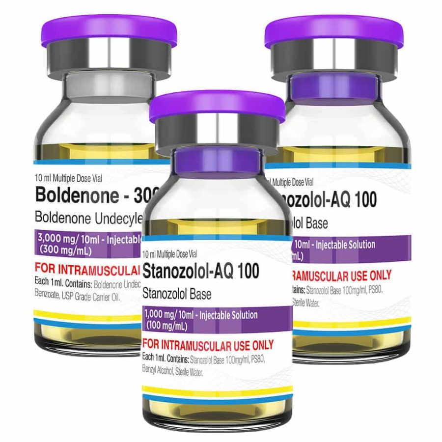 Ausdauerpaket Boldenon Winstrol Injektionssteroide Pharmaqo Labs