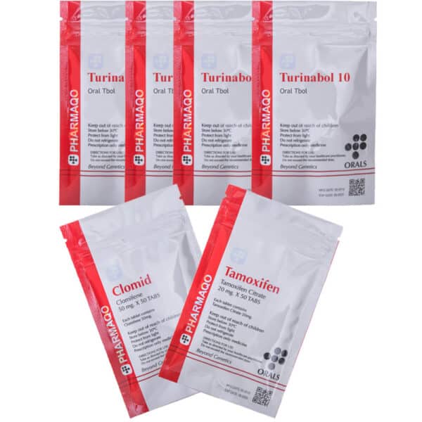 Pacote de massa magra - 8 semanas (Turinabol) Pharmaqo Labs