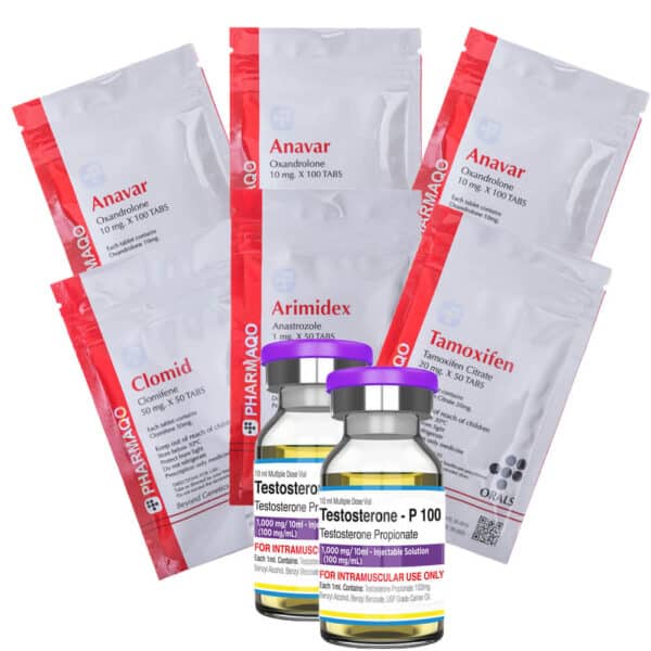 Pack Strenght PTO - Anavar / Test-P - 6 semanas - Laboratórios Pharmaqo