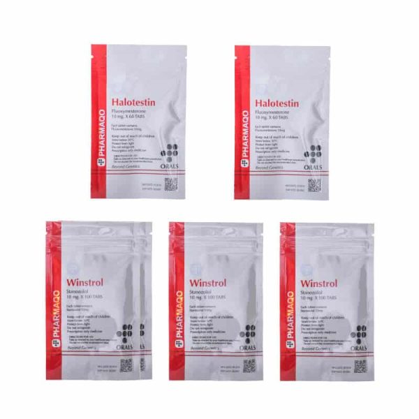 Pacchetto di resistenza - 8 settimane (Halotestin-Winstrol) Laboratori Pharmaqo
