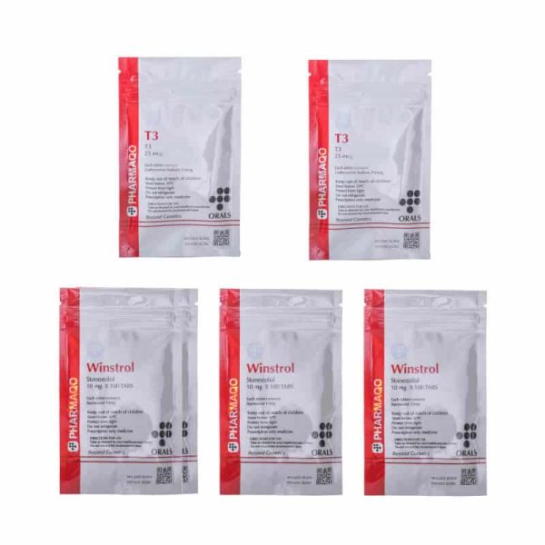Balení skartované - 8 týdnů (Stanozolol-Cytomel) Pharmaqo Labs