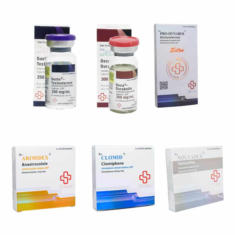 Pack prise de masse INJECT SUSTANON DECA DIANABOL 8 semaines Beligas pharmaceuticals International