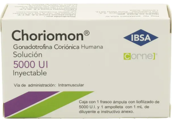 Choriomon (HCG) 5000 UI - 1 ampere - Ibsa
