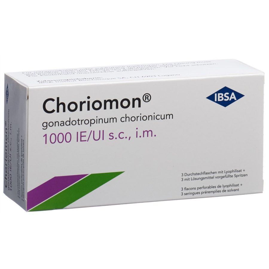 Choriomon (HCG) 5000 UI - 10 ampere - Ibsa