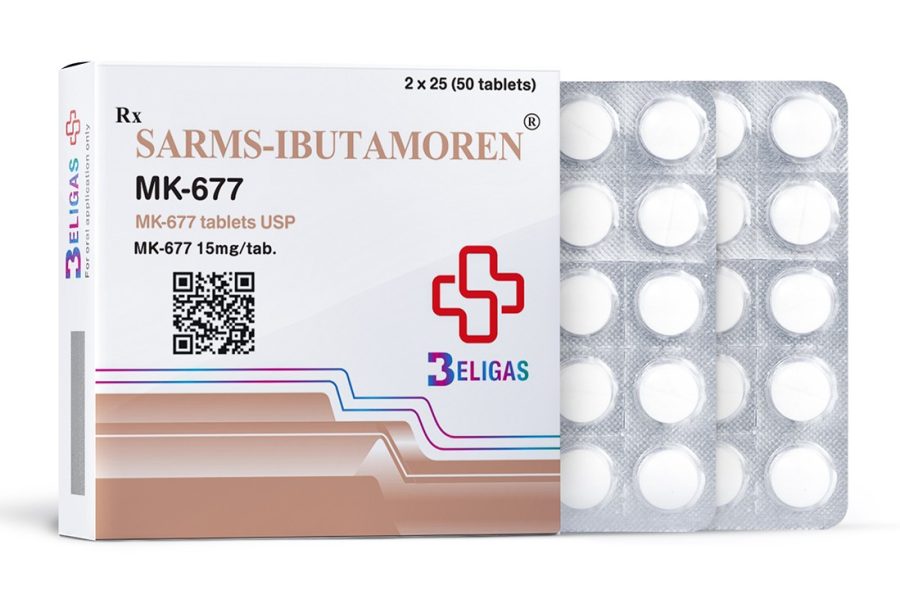 IBUTAMOREN (MK-677) 15 mg - Beligas (monde)