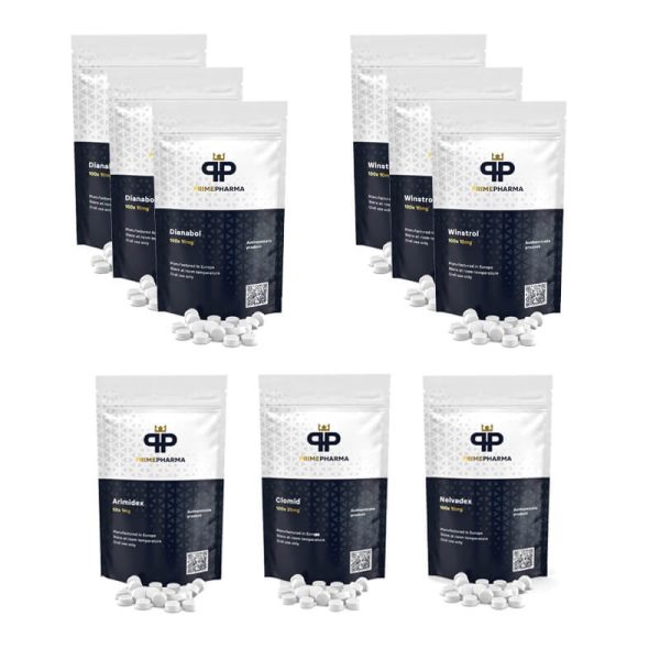 Pacote de massa magra avançado - 8 semanas (Dianabol-Winstrol) Prime Pharma