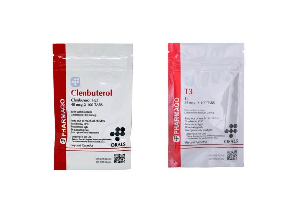 13 Weight loss pack Pharmaqo Labs CLENBUTEROL T3 8 weeks